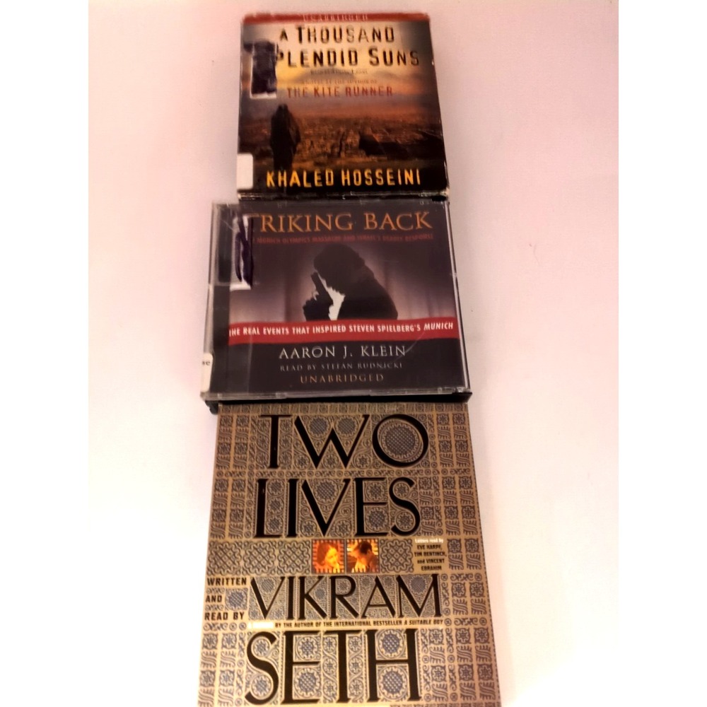 Audio Books CD Historical Fiction Novels Lot of‎ 3 Various Authors Unabridged